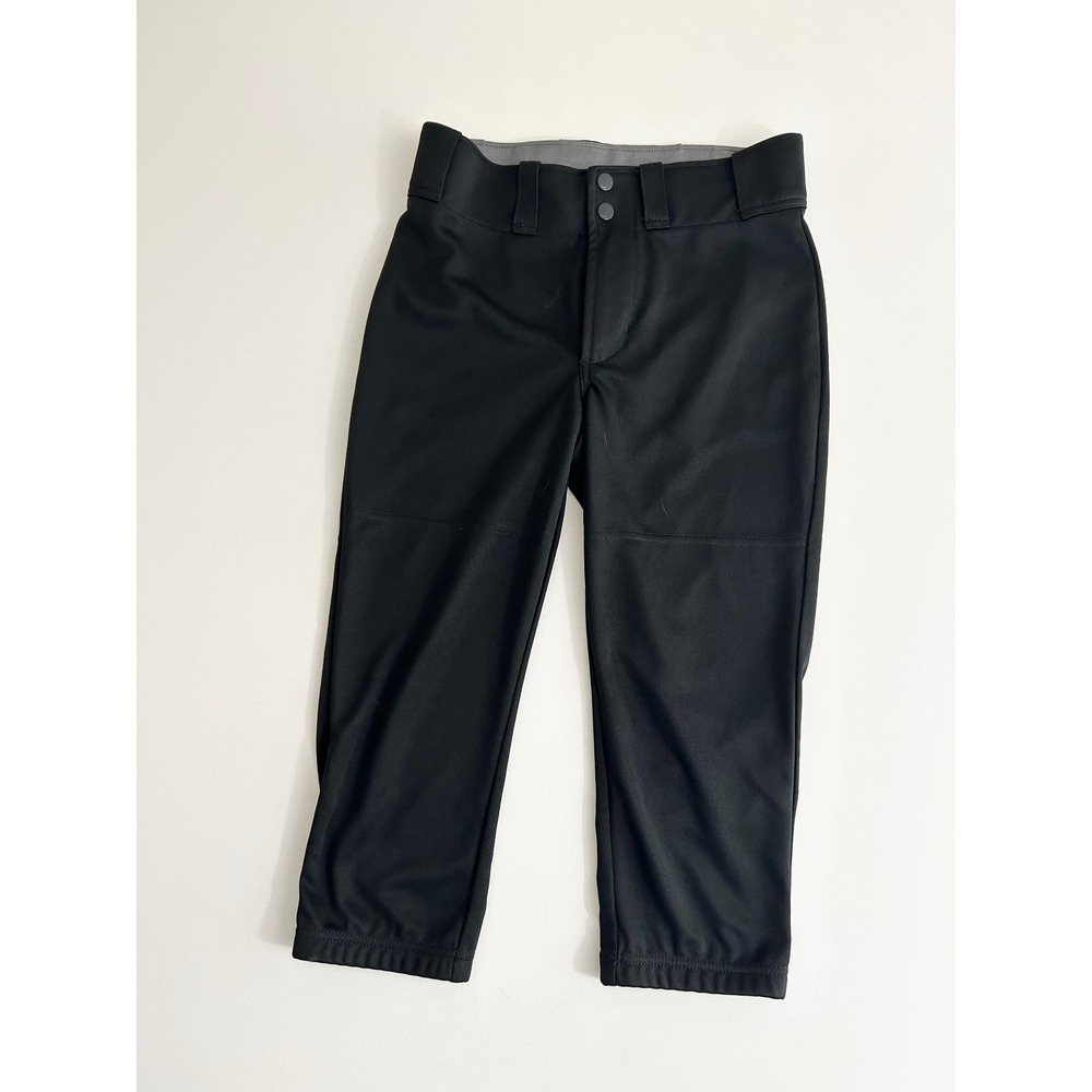 Mizuno Softball Pants Black Athletic Size Medium RN 89730
